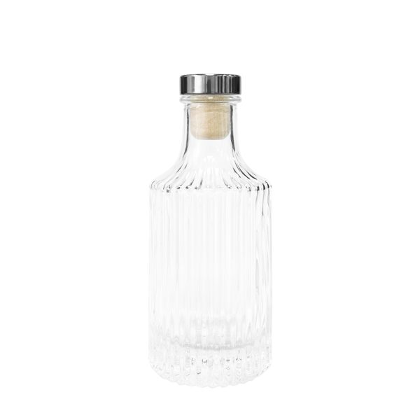 Geriffelter Diffusor 150 ml – Silber