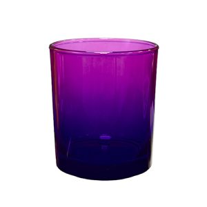 K10 012 Rosa-Violett OMBRE – Glasbehälter