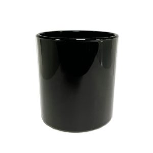 K10 012 Schwarz Glanz – Glasbehälter