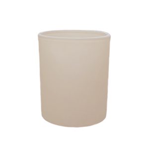 K10 012 Pfirsichfarben Matt – Glasbehälter