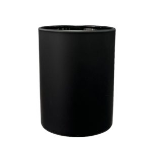 K10 036 Schwarz Matt – Glasbehälter