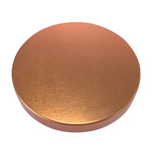 Metalldeckel Roségold für Glasbehälter K10 012