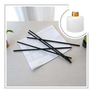 Diffusorstäbchen aus Faser Schwarz – 20cm