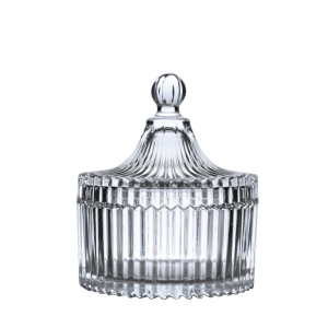 N10 002 Glasbehälter mit Deckel - Transparent