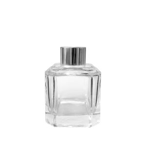 Ecke abschneiden Quadratischer Duftdiffusor 100 ml – Silber