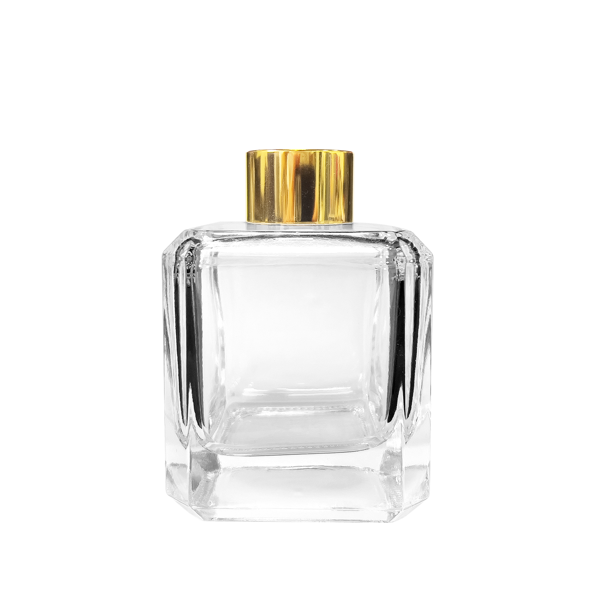 Ecke abschneiden Quadratischer Duftdiffusor 150 ml – Gold