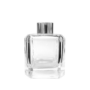 Ecke abschneiden Quadratischer Duftdiffusor 150 ml – Silber